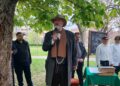 Русе чете Стоян Михайловски с възстановка на написването на „Върви, народе възродени“