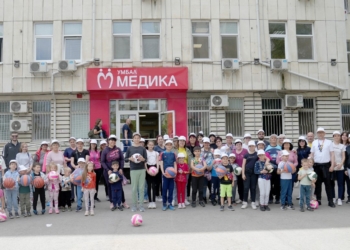 Малки и големи се включиха в акцията „Чистотата е здраве“ на „Медика“-Русе