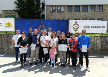Русенските полицаи спечелиха 8 медала и 3 купи в Републиканското по ориентиране и крос на МВР