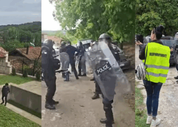 Премахването на строеж в Мечка доведе до напрежение и намеса на полицията