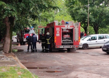 Много полиция и пожарна в кв.“Здравец-Изток“ в Русе заради екшън
