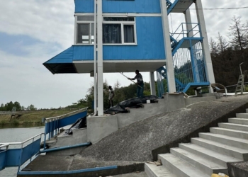 Започна ремонтът на съдийската кула на брега на езерото в Лесопарк „Липник“