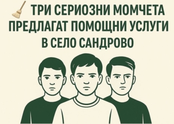 13-годишни момчета от Сандрово дават пример как се помага на хората