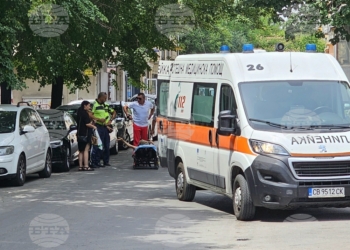 Пешеходка и водач на тротинетка пострадаха при инцидент в Русе
