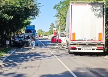 Катастрофата със загинал на Русе-Бяла е между турски тир и български автомобил