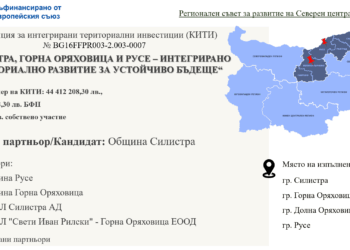В Русе ще има обществено обсъждане на концепция за интегрирани териториални инвестиции