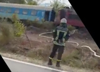 Пожар в локомотива забави влака от Ветово за Русе с 4 часа /ВИДЕО/