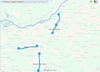 Депутат от Русе създаде интерактивна карта с всички участъци с контрол на средната скорост