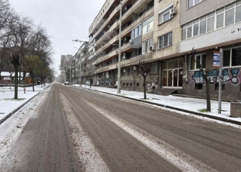 Пътната обстановка в община Русе е спокойна след първия сняг
