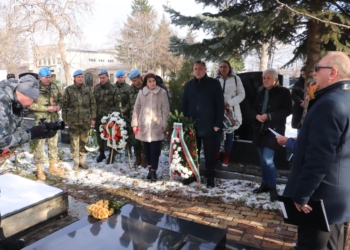 Близки и колеги почетоха в Русе паметта на загиналия в Кербала офицерски кандидат Антон Петров