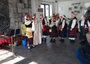 Възстановка на Бабинден направиха пенсионери и читалищни дейци в Бяла
