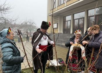 Борово отпразнува Трифон Зарезан с ритуално зарязване и червено вино