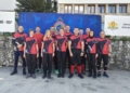 Полицаи и пожарникари от Русе с 4 медала и купа от републиканско състезание на МВР