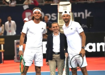 Русенка имаше честта да е главен съдия на мача на Гришо и Циципас