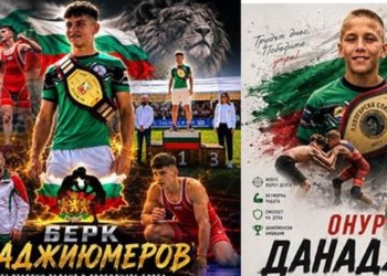 Русе Медиа - За да знаеш повече Онур Данаджиев и Берк Хаджиюмеров от Глоджево – в националните отбори по борба
