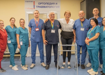 69-годишна пациентка премина наведнъж двустранно ендопротезиране в „Медика“